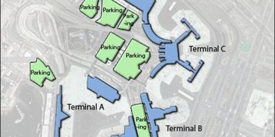 Kaart van Logan lughawe terminale c